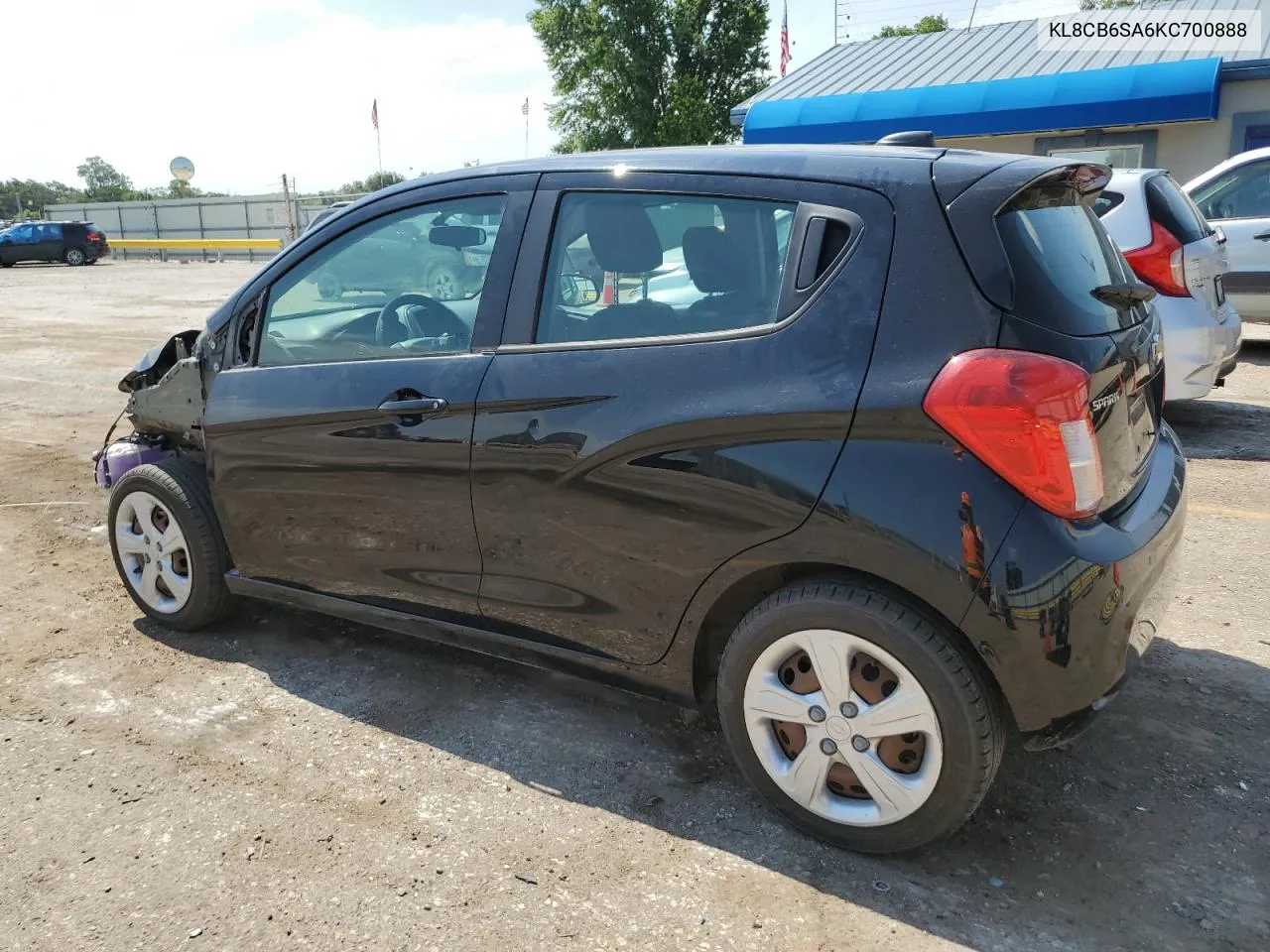 2019 Chevrolet Spark Ls VIN: KL8CB6SA6KC700888 Lot: 58899084