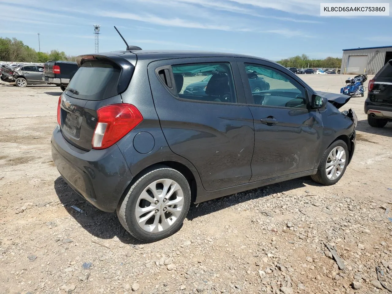 2019 Chevrolet Spark 1Lt VIN: KL8CD6SA4KC753860 Lot: 61146304