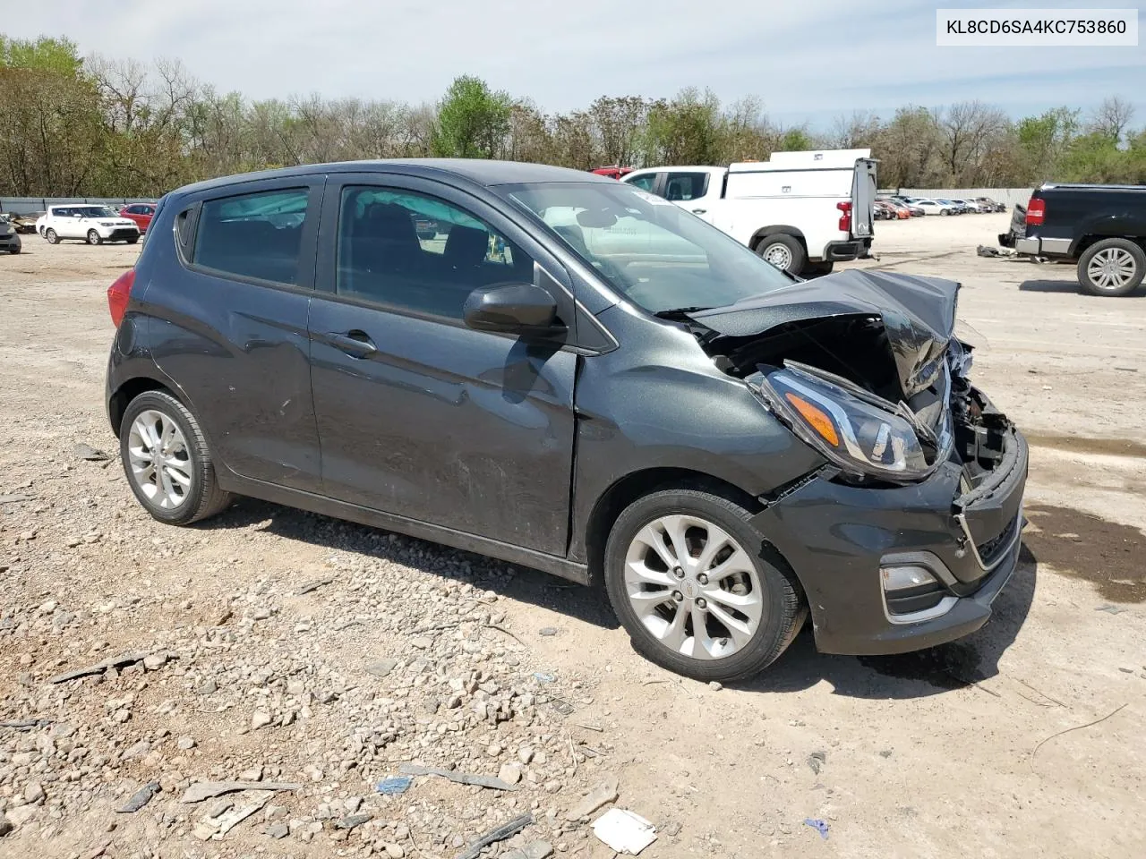 2019 Chevrolet Spark 1Lt VIN: KL8CD6SA4KC753860 Lot: 61146304