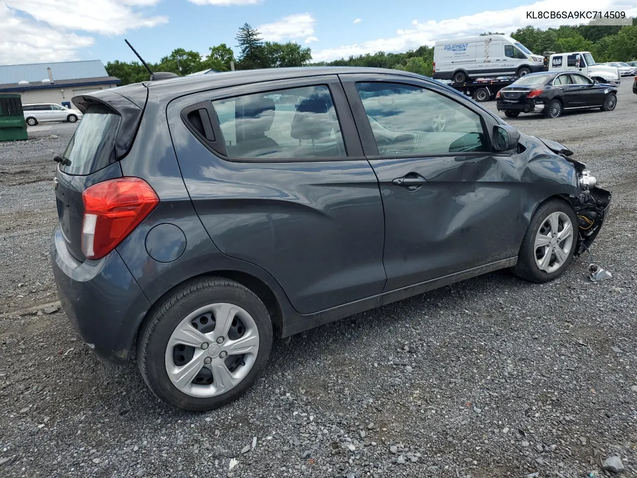 2019 Chevrolet Spark Ls VIN: KL8CB6SA9KC714509 Lot: 61408364