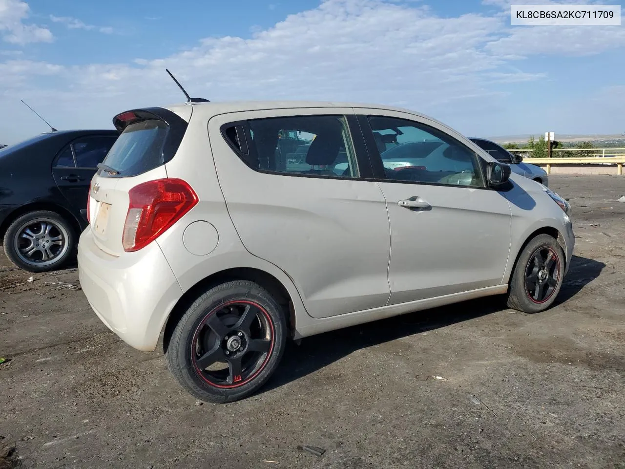 2019 Chevrolet Spark Ls VIN: KL8CB6SA2KC711709 Lot: 64014434