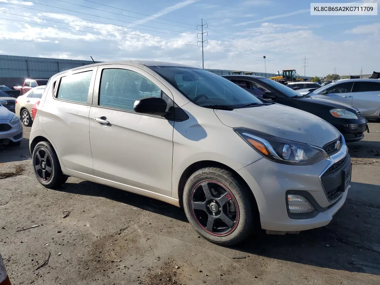 2019 Chevrolet Spark Ls VIN: KL8CB6SA2KC711709 Lot: 64014434