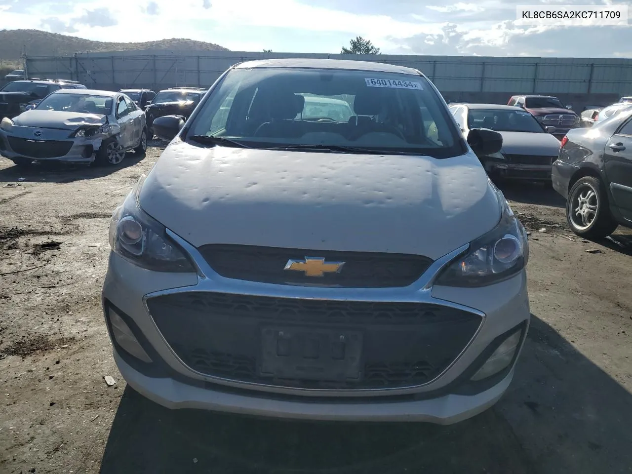 2019 Chevrolet Spark Ls VIN: KL8CB6SA2KC711709 Lot: 64014434