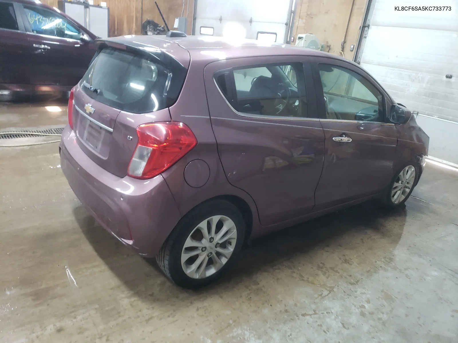 2019 Chevrolet Spark 2Lt VIN: KL8CF6SA5KC733773 Lot: 64182964