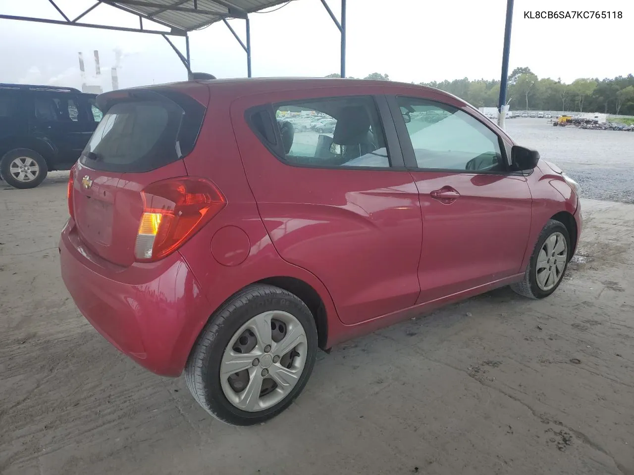 2019 Chevrolet Spark Ls VIN: KL8CB6SA7KC765118 Lot: 65981394