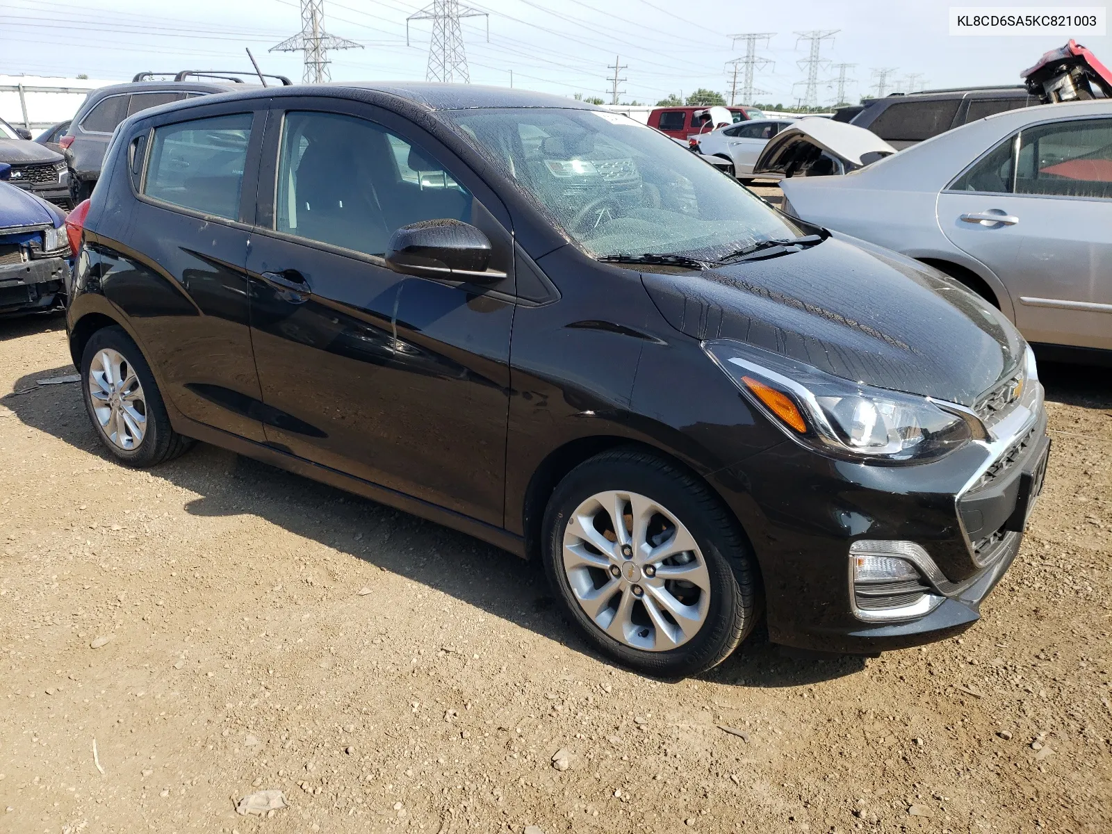 2019 Chevrolet Spark 1Lt VIN: KL8CD6SA5KC821003 Lot: 66497704