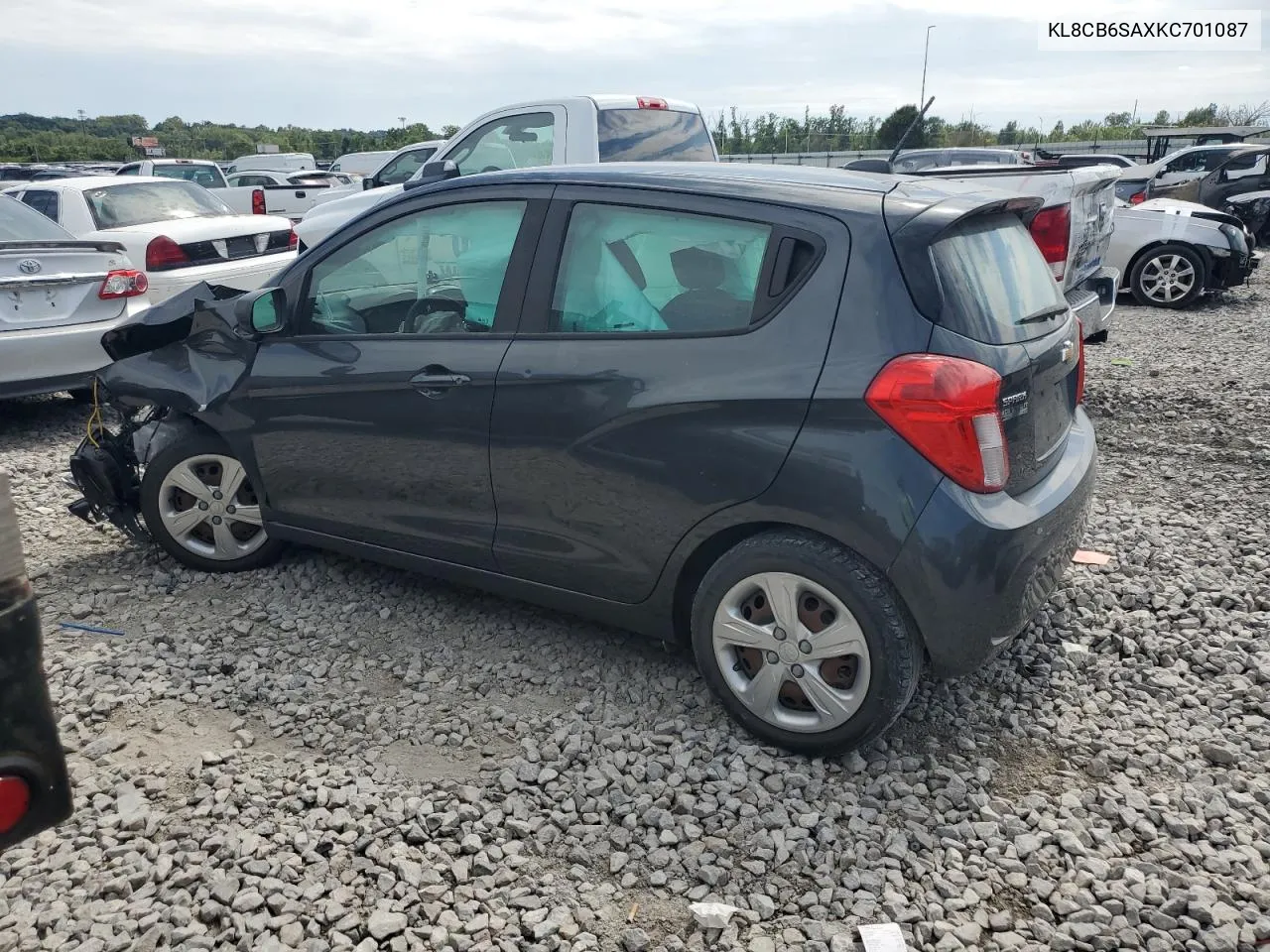 2019 Chevrolet Spark Ls VIN: KL8CB6SAXKC701087 Lot: 68339994