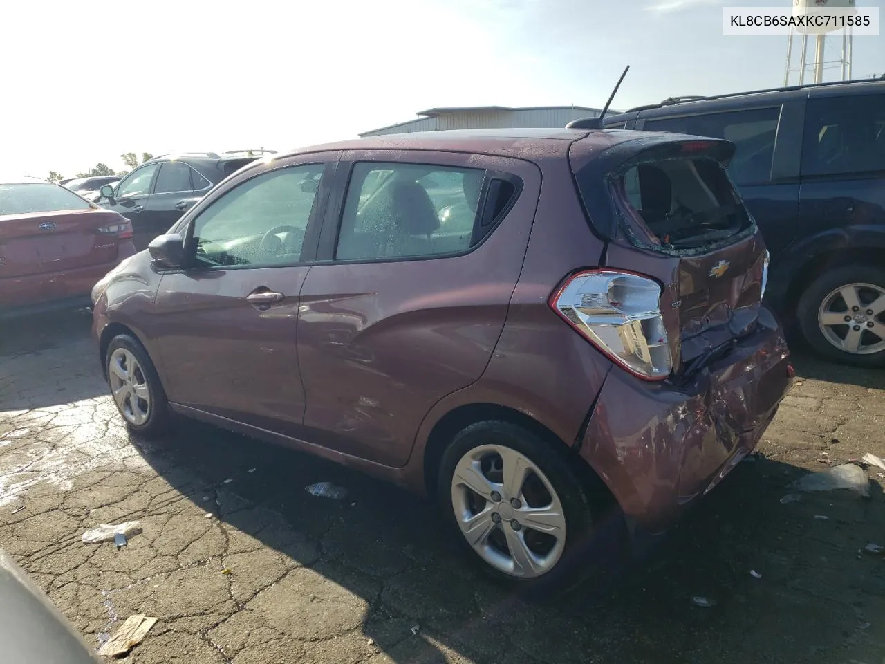 KL8CB6SAXKC711585 2019 Chevrolet Spark Ls