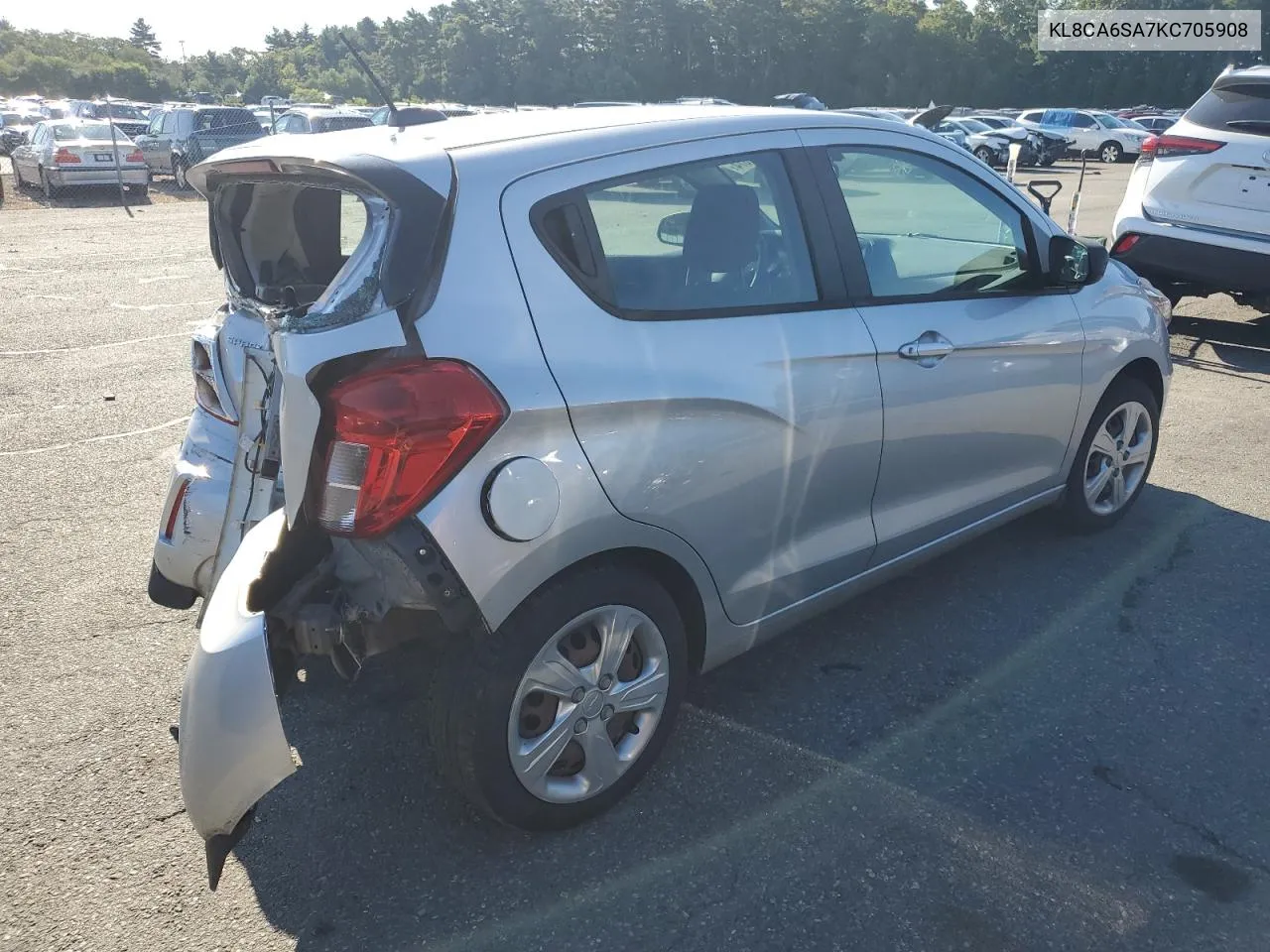 2019 Chevrolet Spark Ls VIN: KL8CA6SA7KC705908 Lot: 69181374