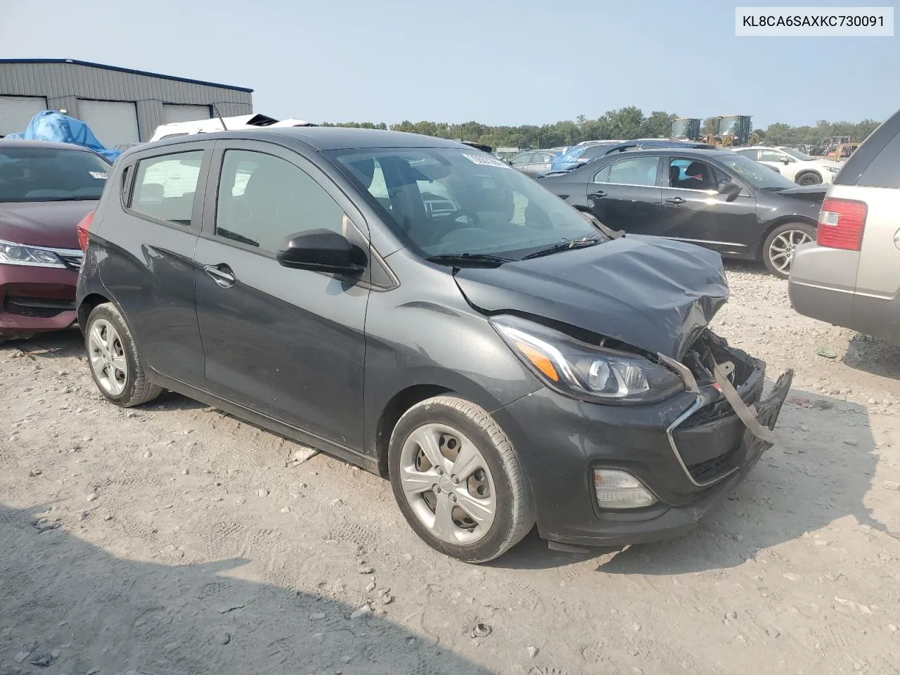 2019 Chevrolet Spark Ls VIN: KL8CA6SAXKC730091 Lot: 70557284