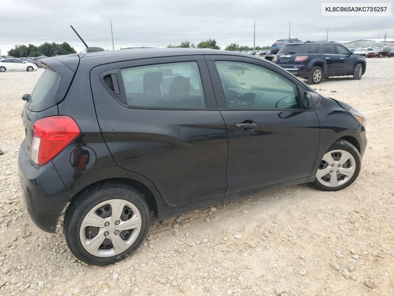 2019 Chevrolet Spark Ls VIN: KL8CB6SA3KC735257 Lot: 70805024