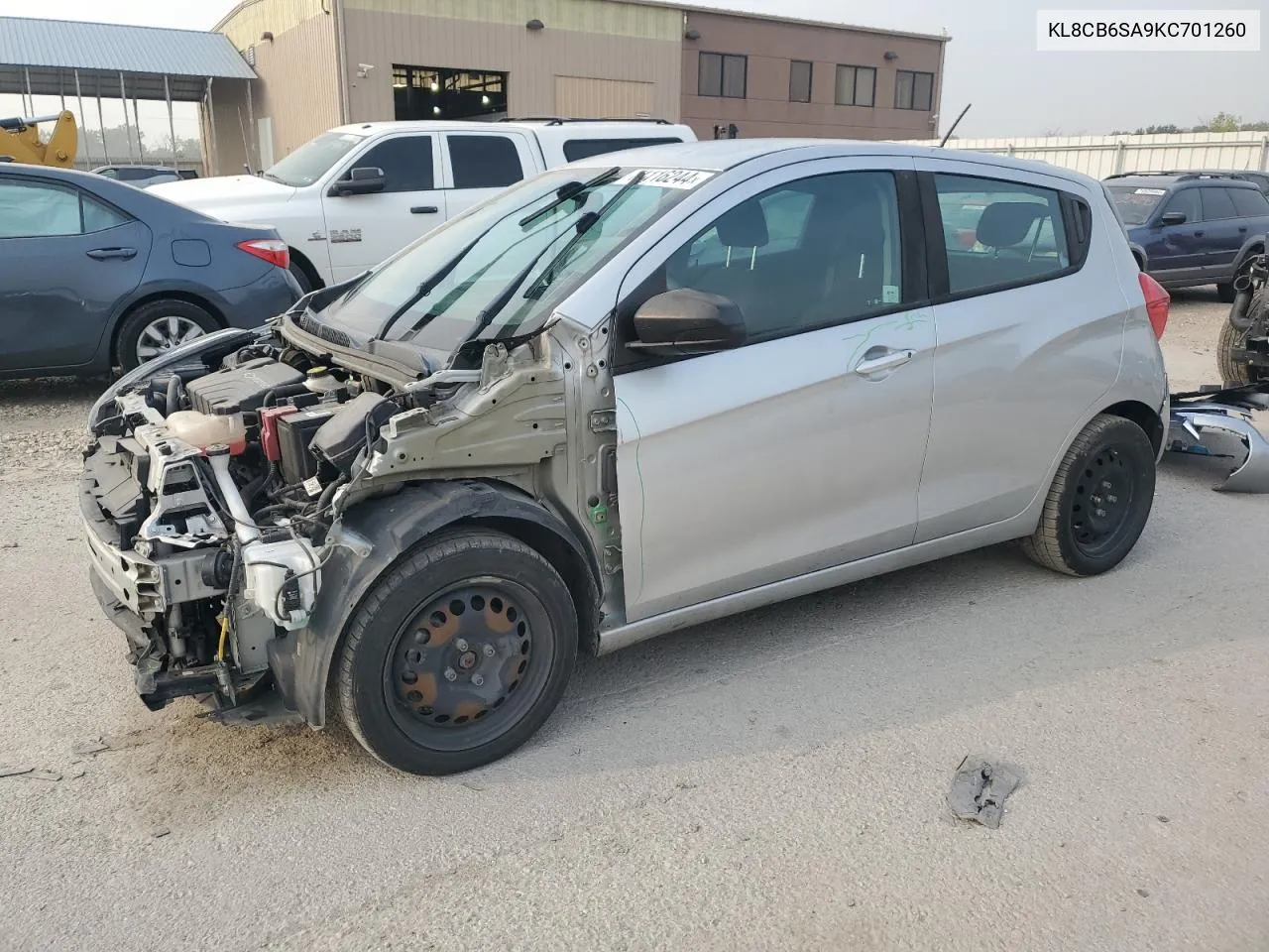 2019 Chevrolet Spark Ls VIN: KL8CB6SA9KC701260 Lot: 71116244