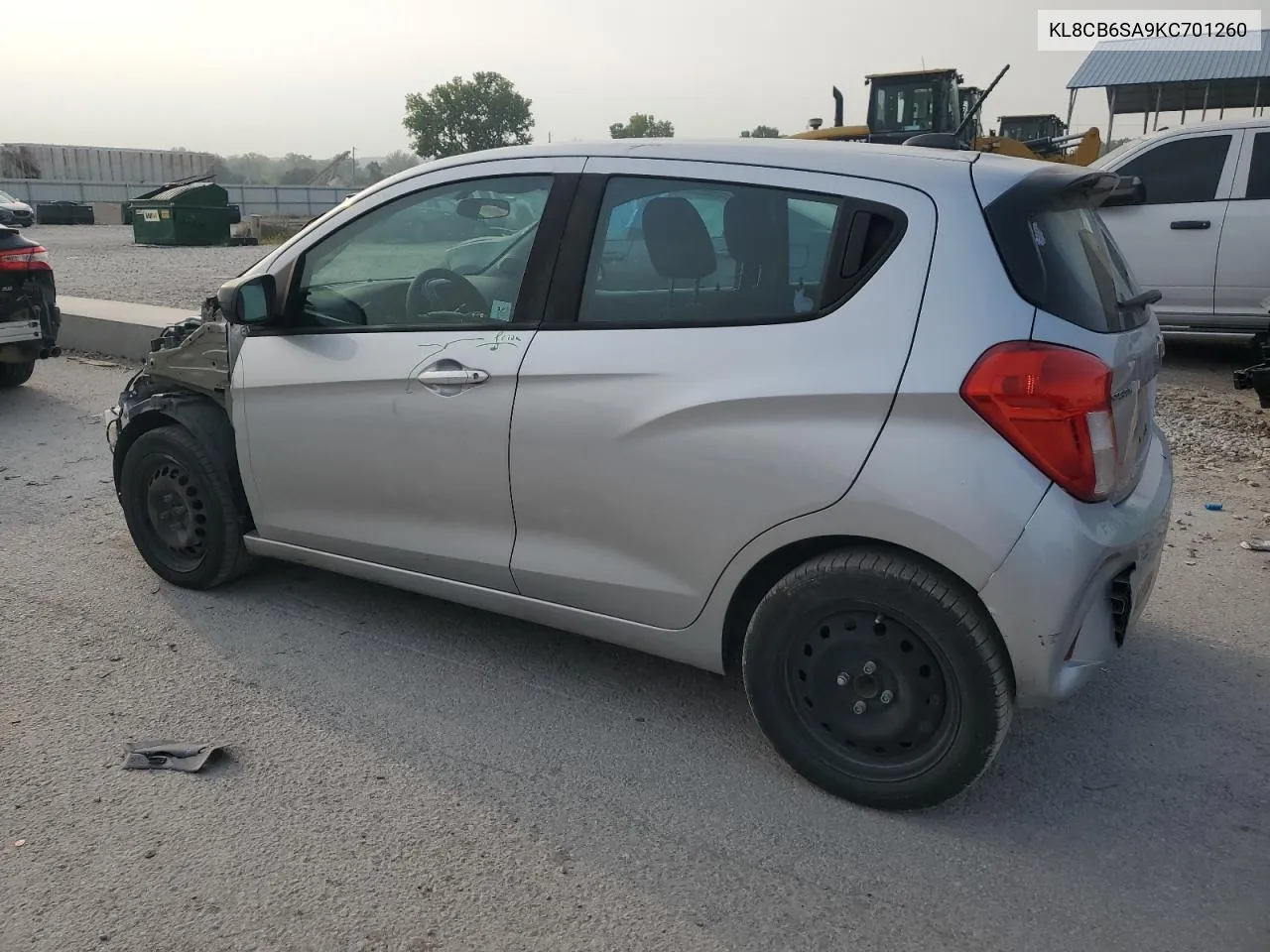 2019 Chevrolet Spark Ls VIN: KL8CB6SA9KC701260 Lot: 71116244