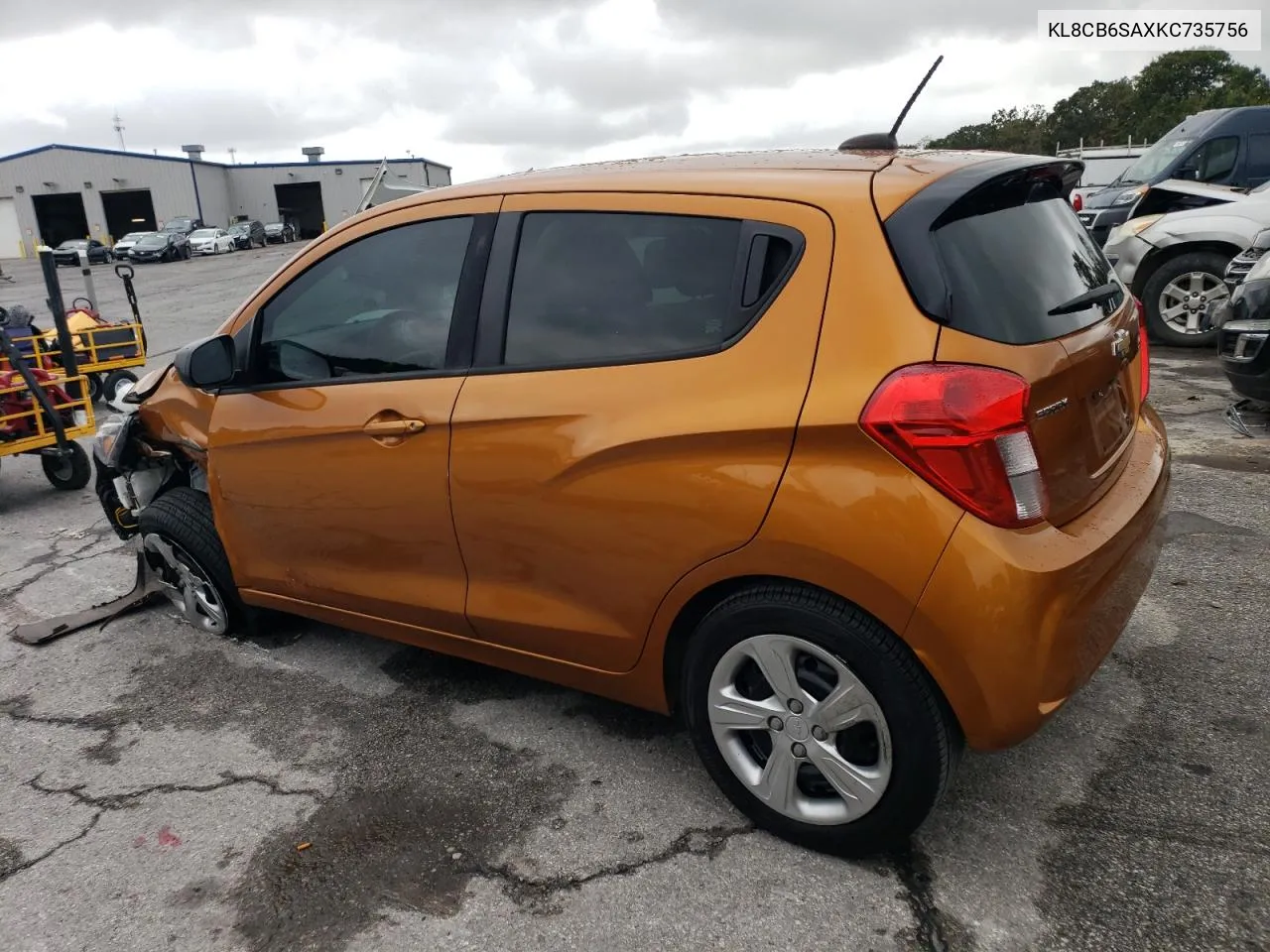 KL8CB6SAXKC735756 2019 Chevrolet Spark Ls