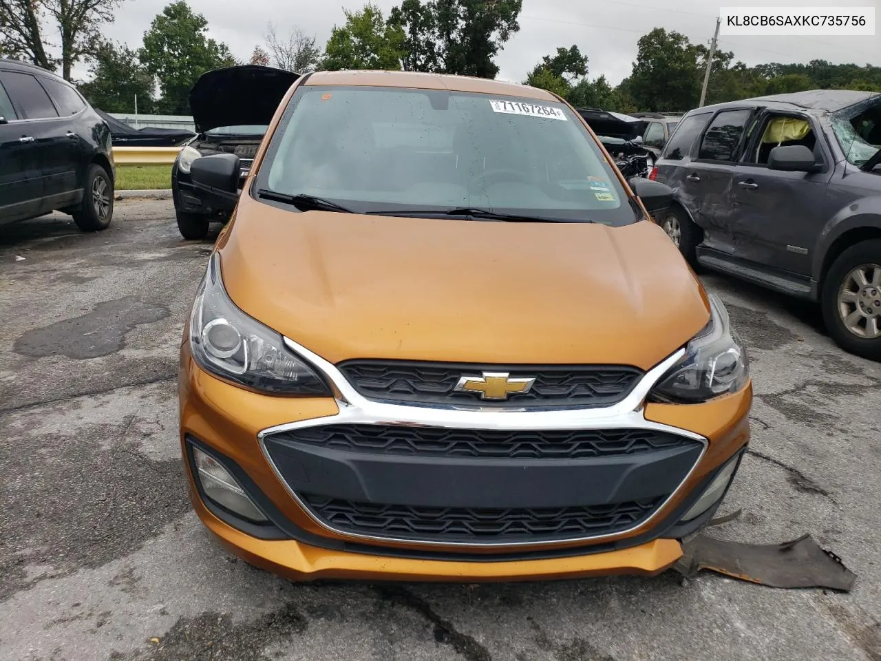 KL8CB6SAXKC735756 2019 Chevrolet Spark Ls