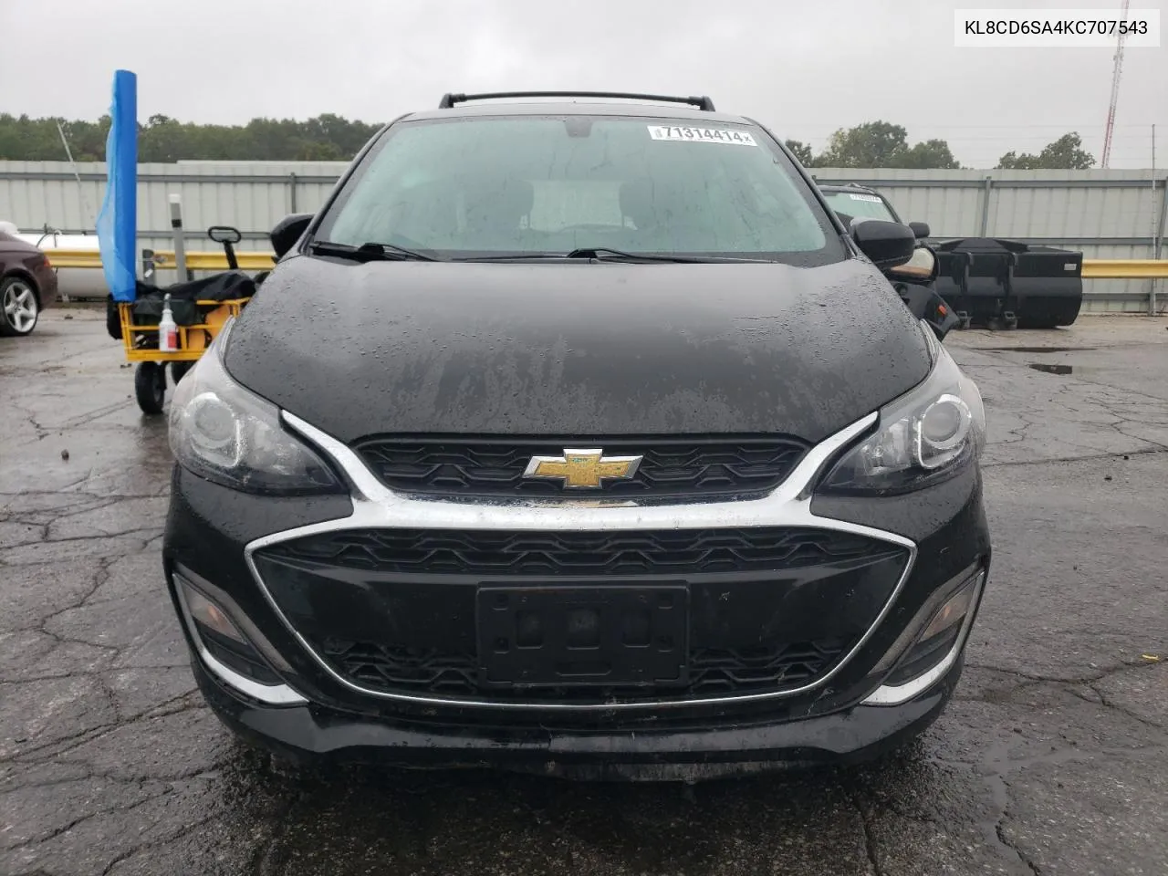 2019 Chevrolet Spark 1Lt VIN: KL8CD6SA4KC707543 Lot: 71314414