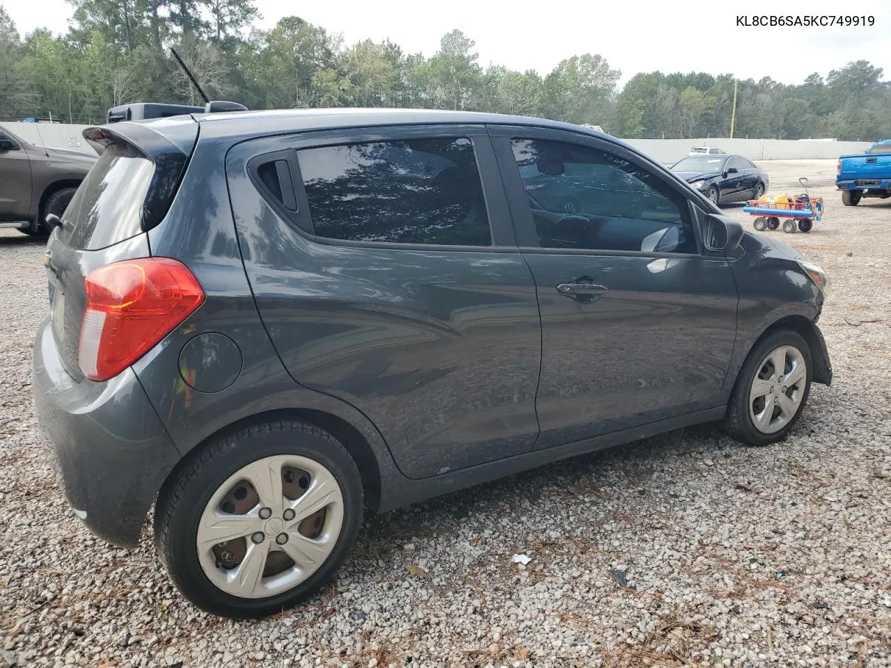 2019 Chevrolet Spark Ls VIN: KL8CB6SA5KC749919 Lot: 71837014