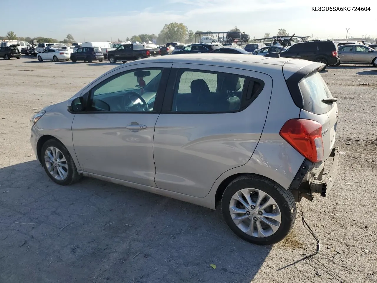 2019 Chevrolet Spark 1Lt VIN: KL8CD6SA6KC724604 Lot: 72016844