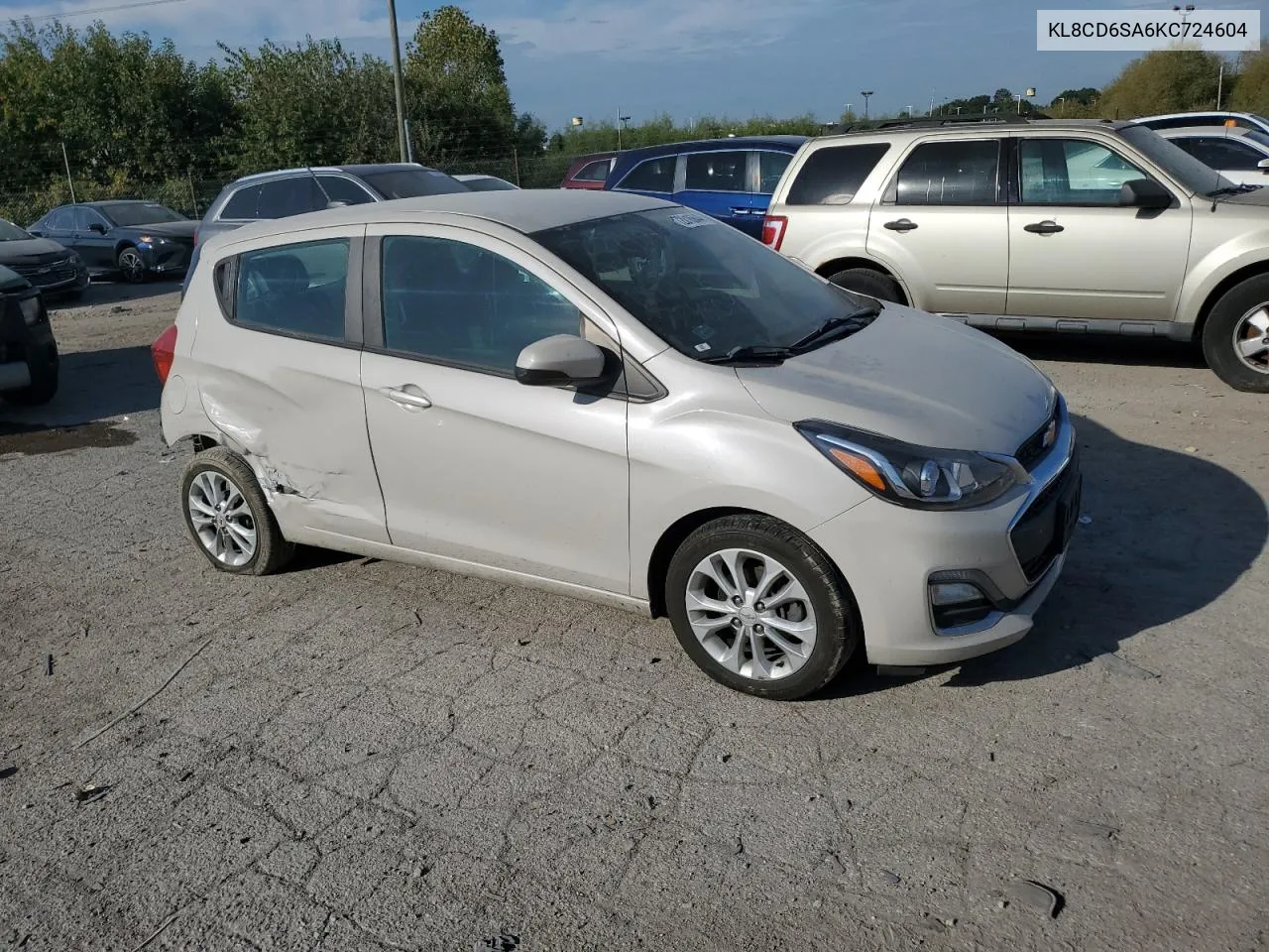 2019 Chevrolet Spark 1Lt VIN: KL8CD6SA6KC724604 Lot: 72016844