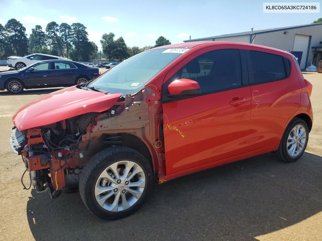 KL8CD6SA3KC724186 2019 Chevrolet Spark 1Lt