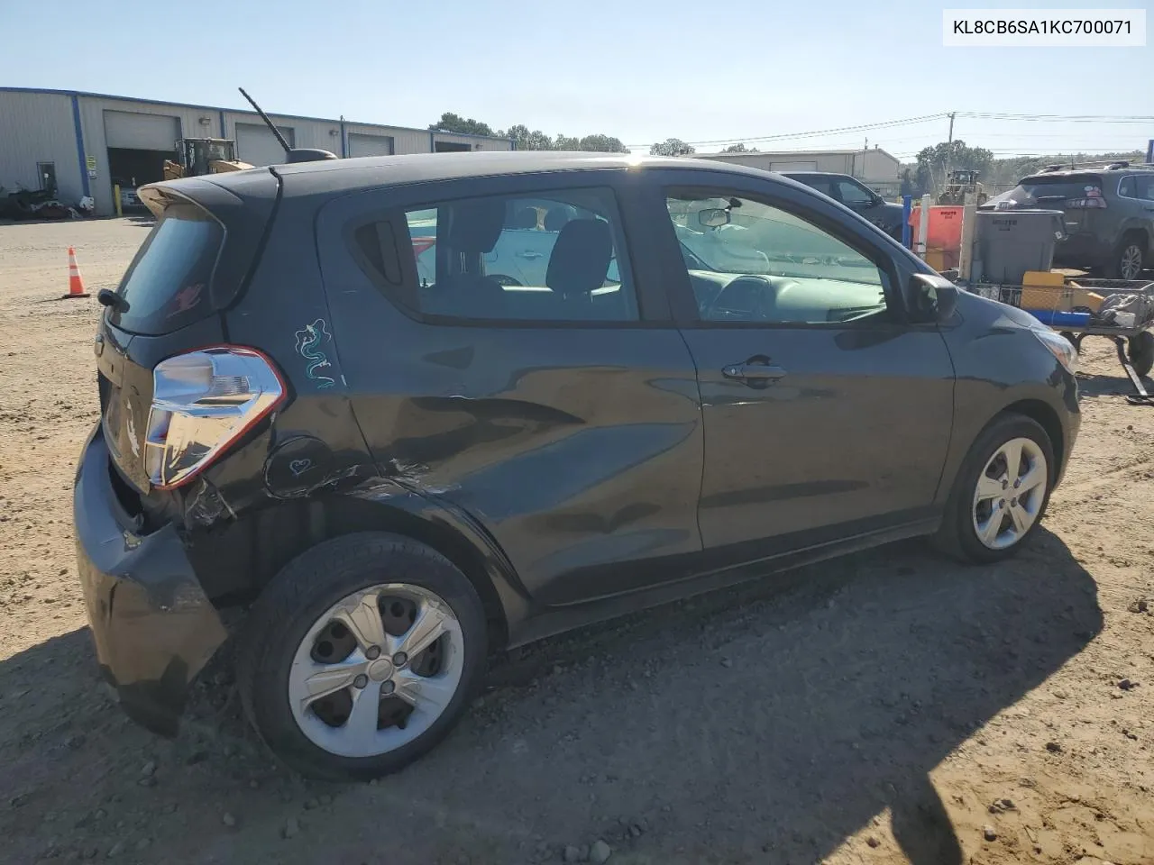 2019 Chevrolet Spark Ls VIN: KL8CB6SA1KC700071 Lot: 74614574