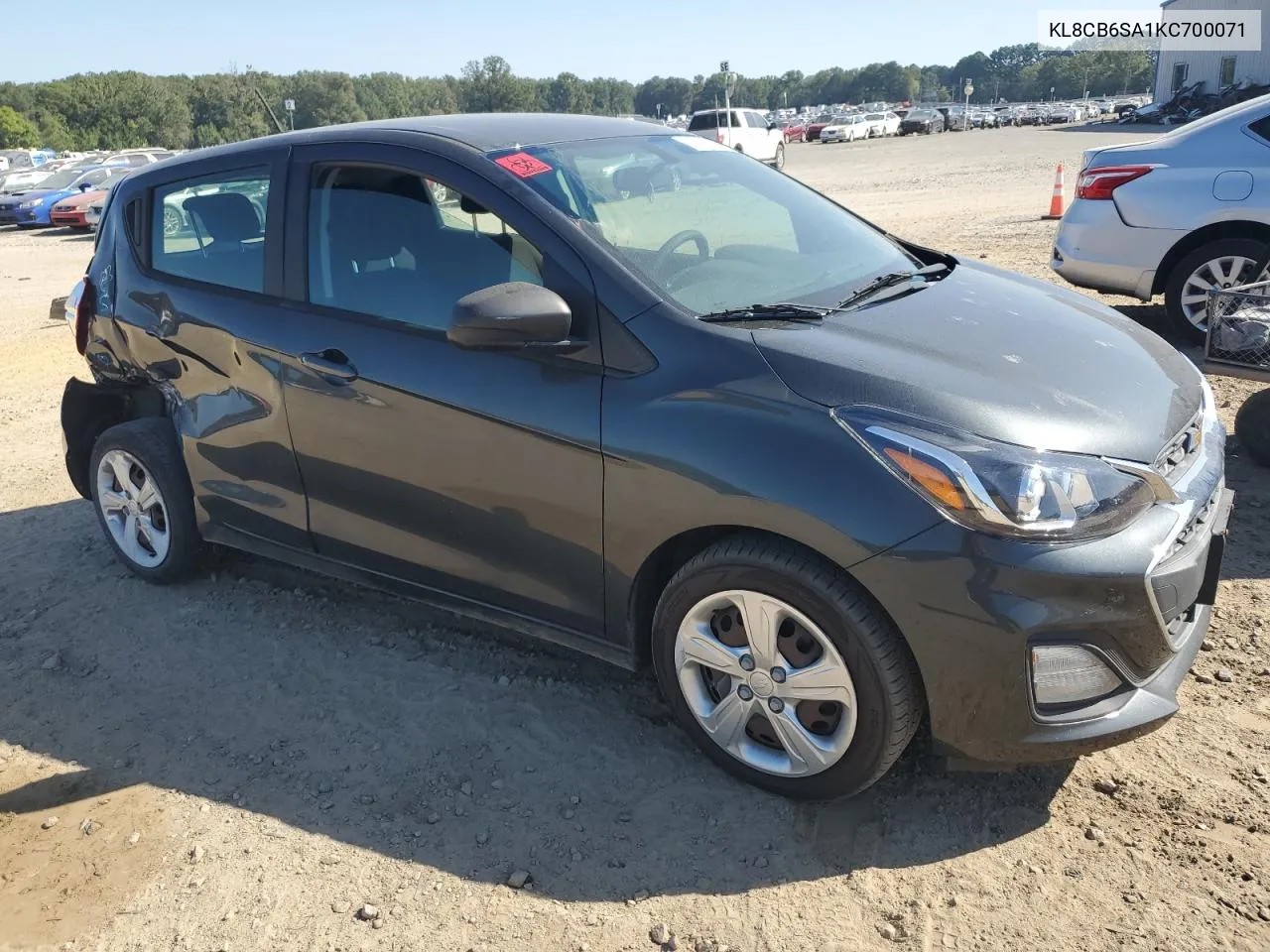 2019 Chevrolet Spark Ls VIN: KL8CB6SA1KC700071 Lot: 74614574