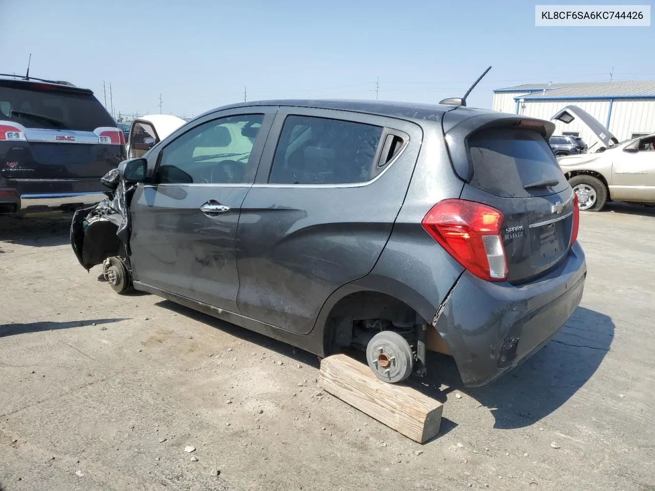 2019 Chevrolet Spark 2Lt VIN: KL8CF6SA6KC744426 Lot: 74698744