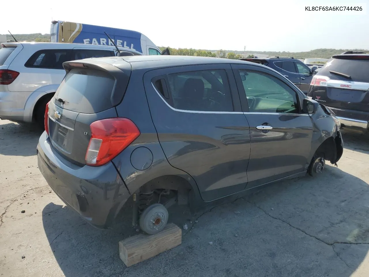 2019 Chevrolet Spark 2Lt VIN: KL8CF6SA6KC744426 Lot: 74698744