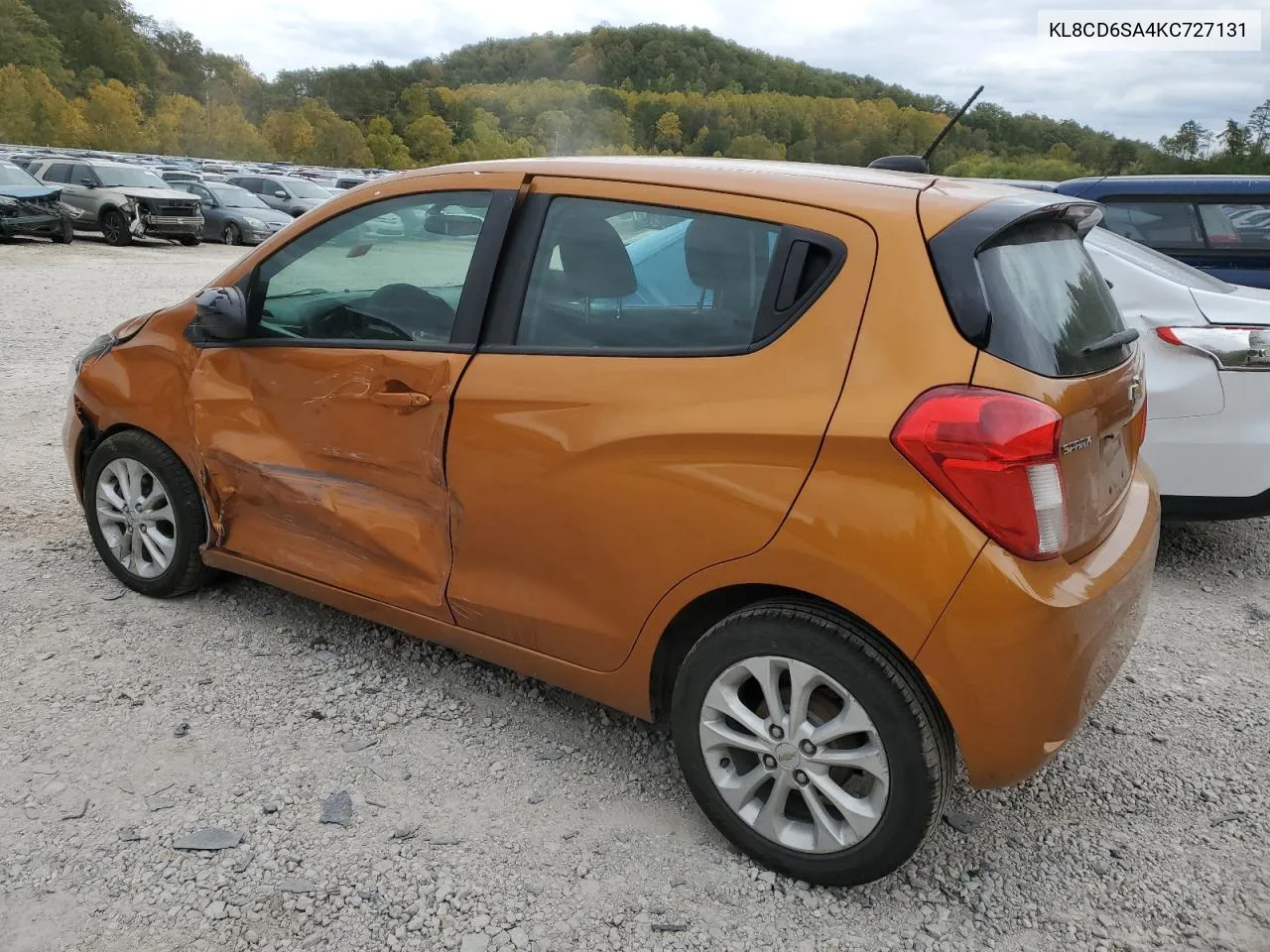 2019 Chevrolet Spark 1Lt VIN: KL8CD6SA4KC727131 Lot: 74720374