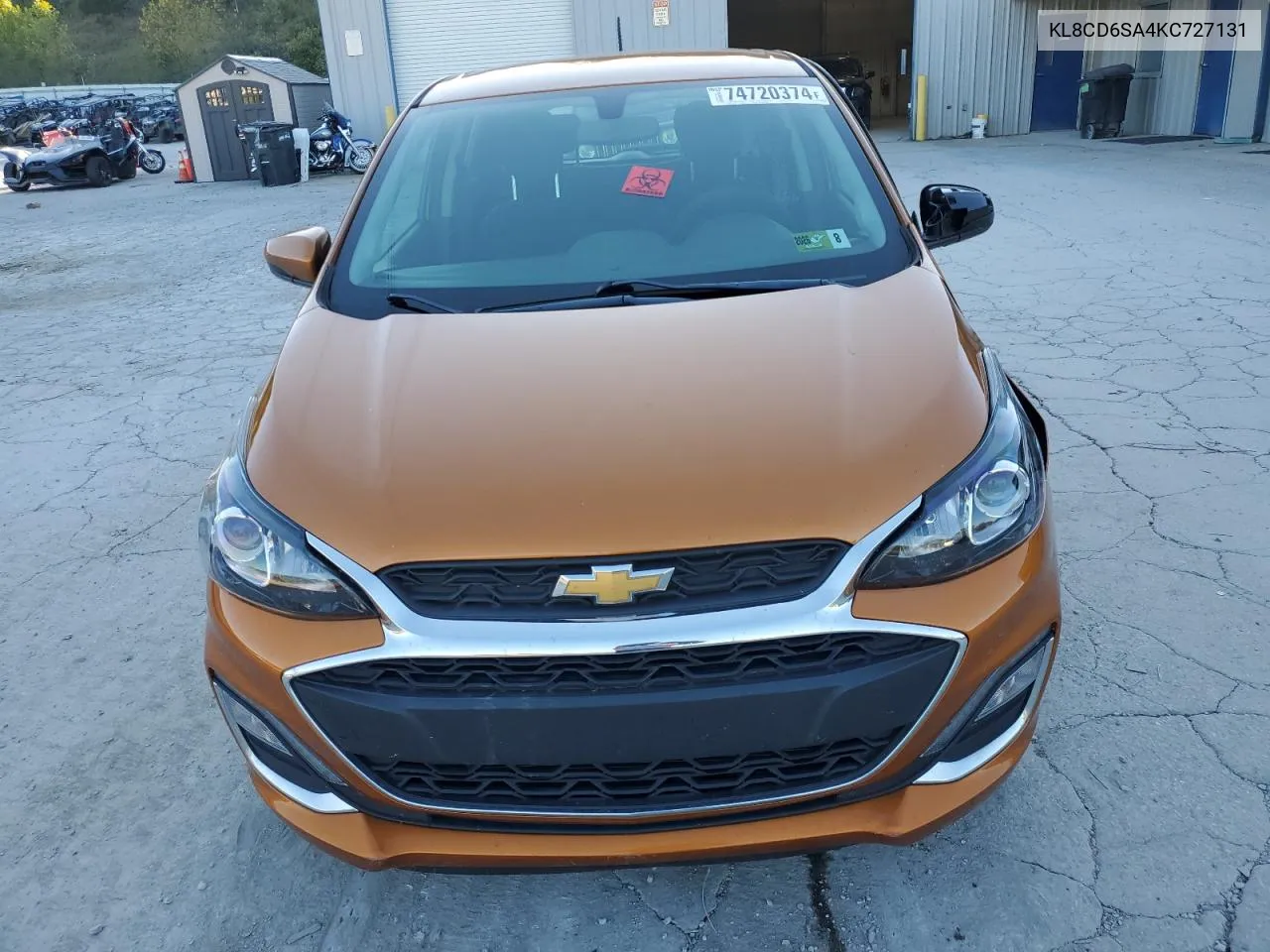 KL8CD6SA4KC727131 2019 Chevrolet Spark 1Lt