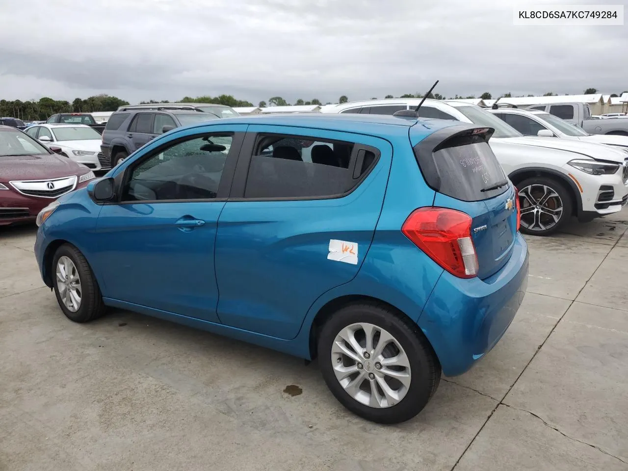 2019 Chevrolet Spark 1Lt VIN: KL8CD6SA7KC749284 Lot: 74766264