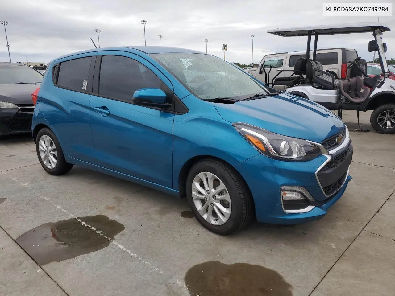 2019 Chevrolet Spark 1Lt VIN: KL8CD6SA7KC749284 Lot: 74766264