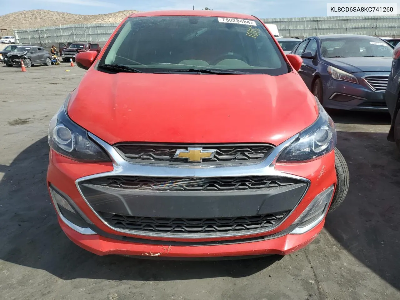 KL8CD6SA8KC741260 2019 Chevrolet Spark 1Lt