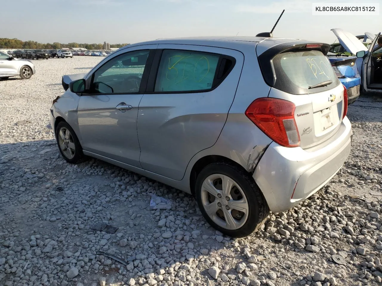 2019 Chevrolet Spark Ls VIN: KL8CB6SA8KC815122 Lot: 75405134