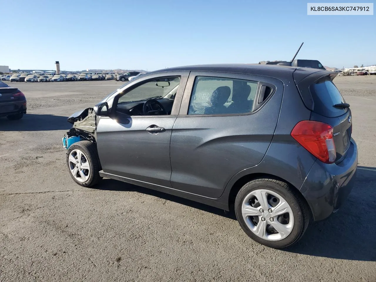 2019 Chevrolet Spark Ls VIN: KL8CB6SA3KC747912 Lot: 75432604