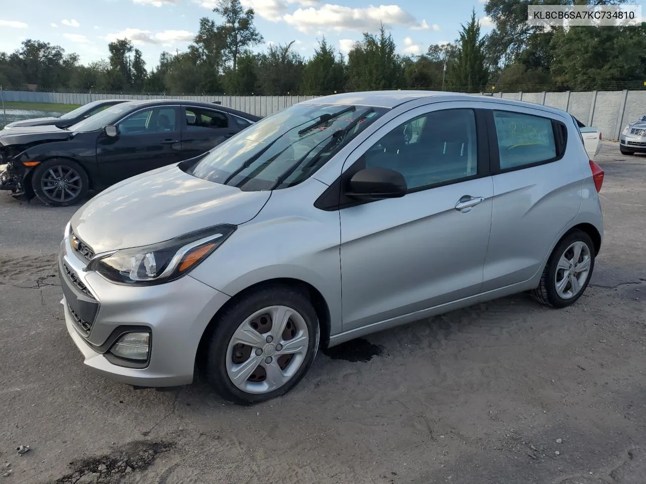 2019 Chevrolet Spark Ls VIN: KL8CB6SA7KC734810 Lot: 76190664