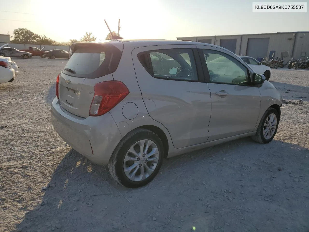 2019 Chevrolet Spark 1Lt VIN: KL8CD6SA9KC755507 Lot: 76244244