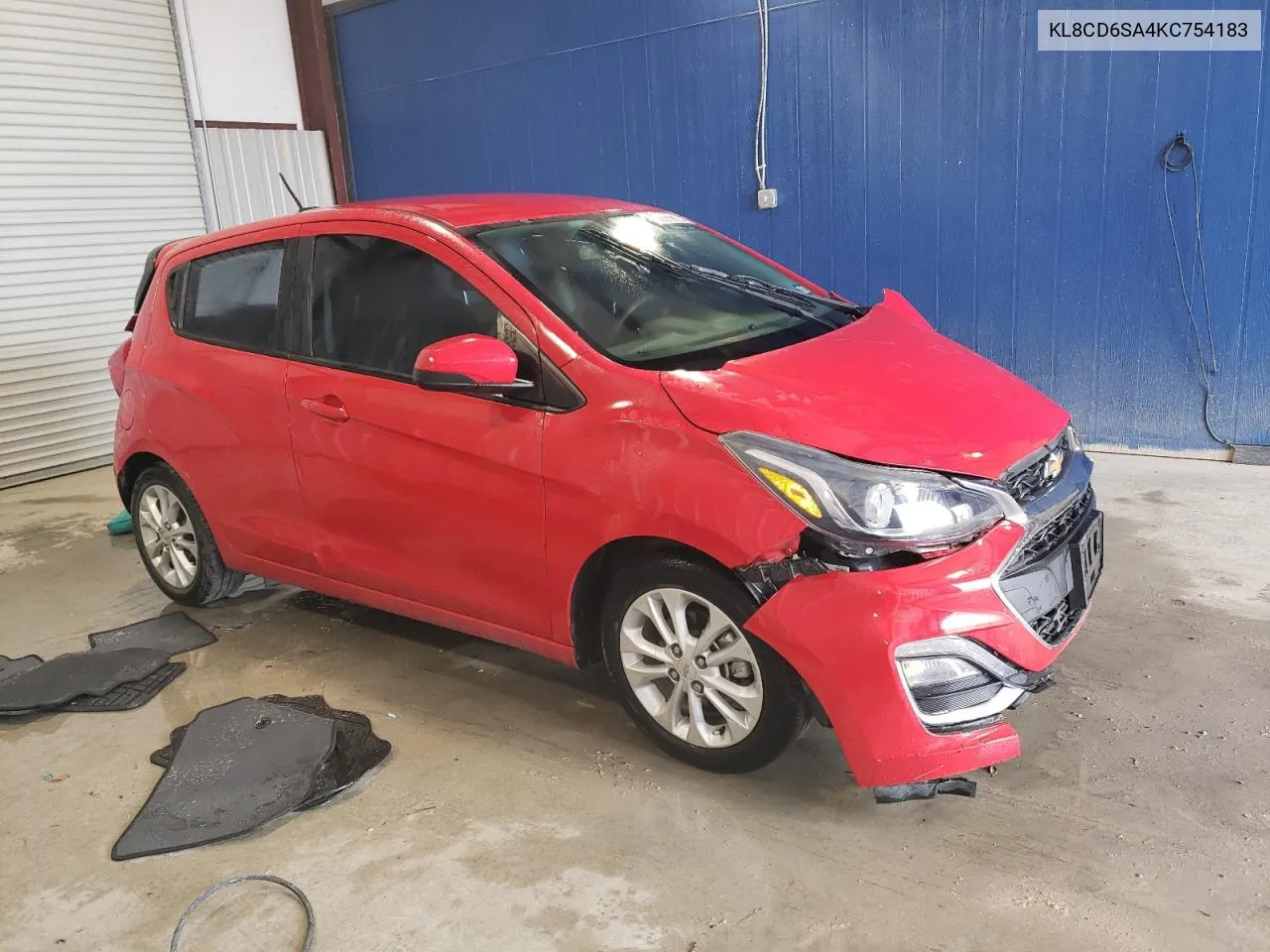 2019 Chevrolet Spark 1Lt VIN: KL8CD6SA4KC754183 Lot: 76591324