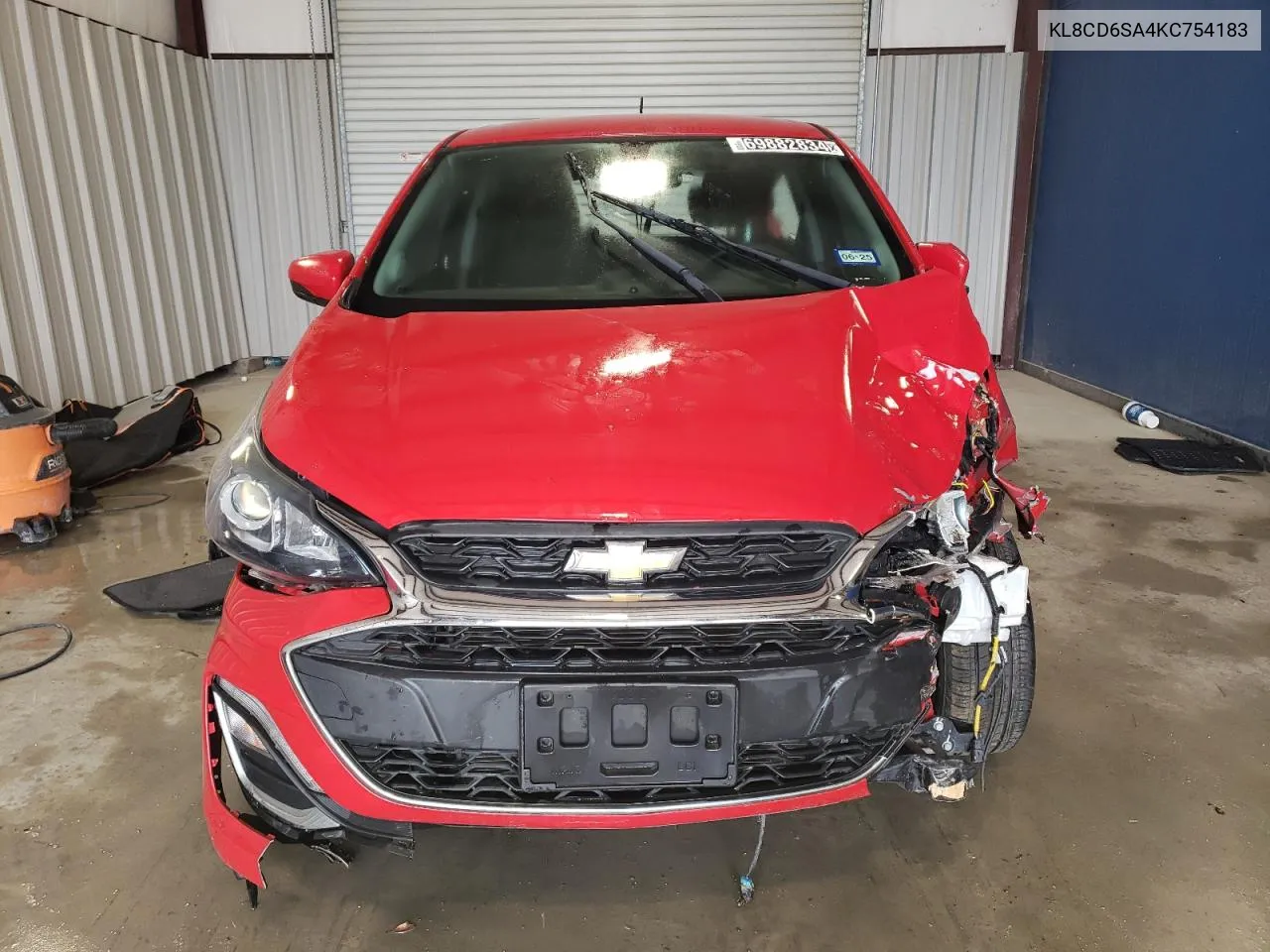 2019 Chevrolet Spark 1Lt VIN: KL8CD6SA4KC754183 Lot: 76591324