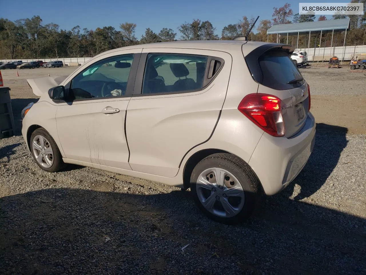 2019 Chevrolet Spark Ls VIN: KL8CB6SA8KC702397 Lot: 76765514