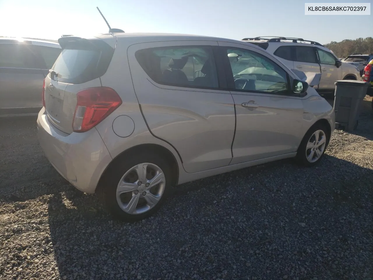 2019 Chevrolet Spark Ls VIN: KL8CB6SA8KC702397 Lot: 76765514