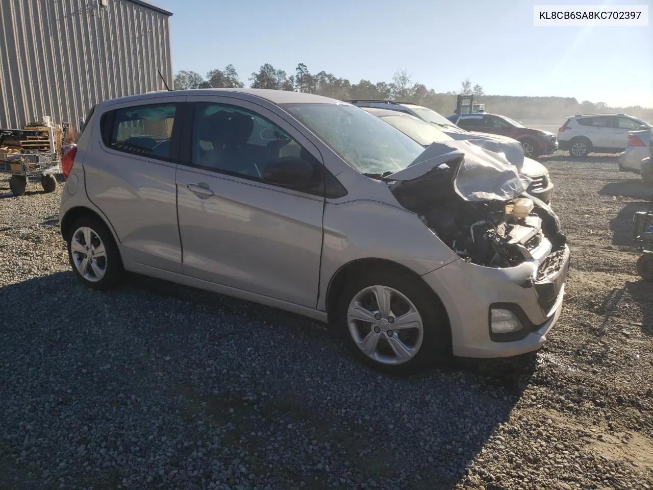 2019 Chevrolet Spark Ls VIN: KL8CB6SA8KC702397 Lot: 76765514