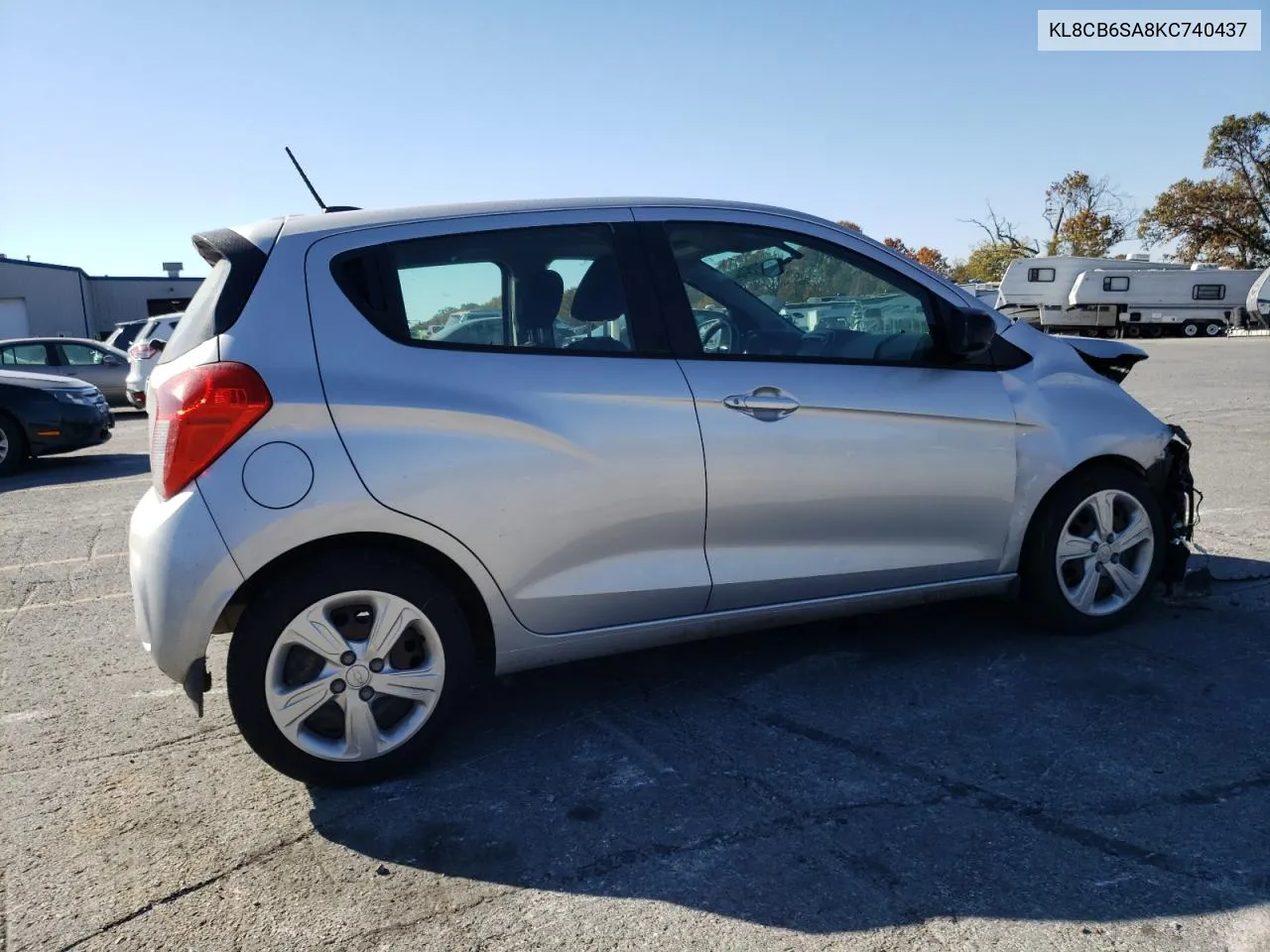 2019 Chevrolet Spark Ls VIN: KL8CB6SA8KC740437 Lot: 77154404