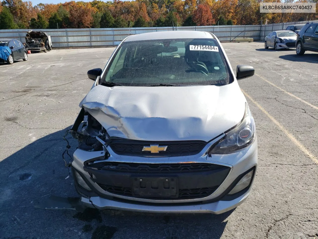 2019 Chevrolet Spark Ls VIN: KL8CB6SA8KC740437 Lot: 77154404