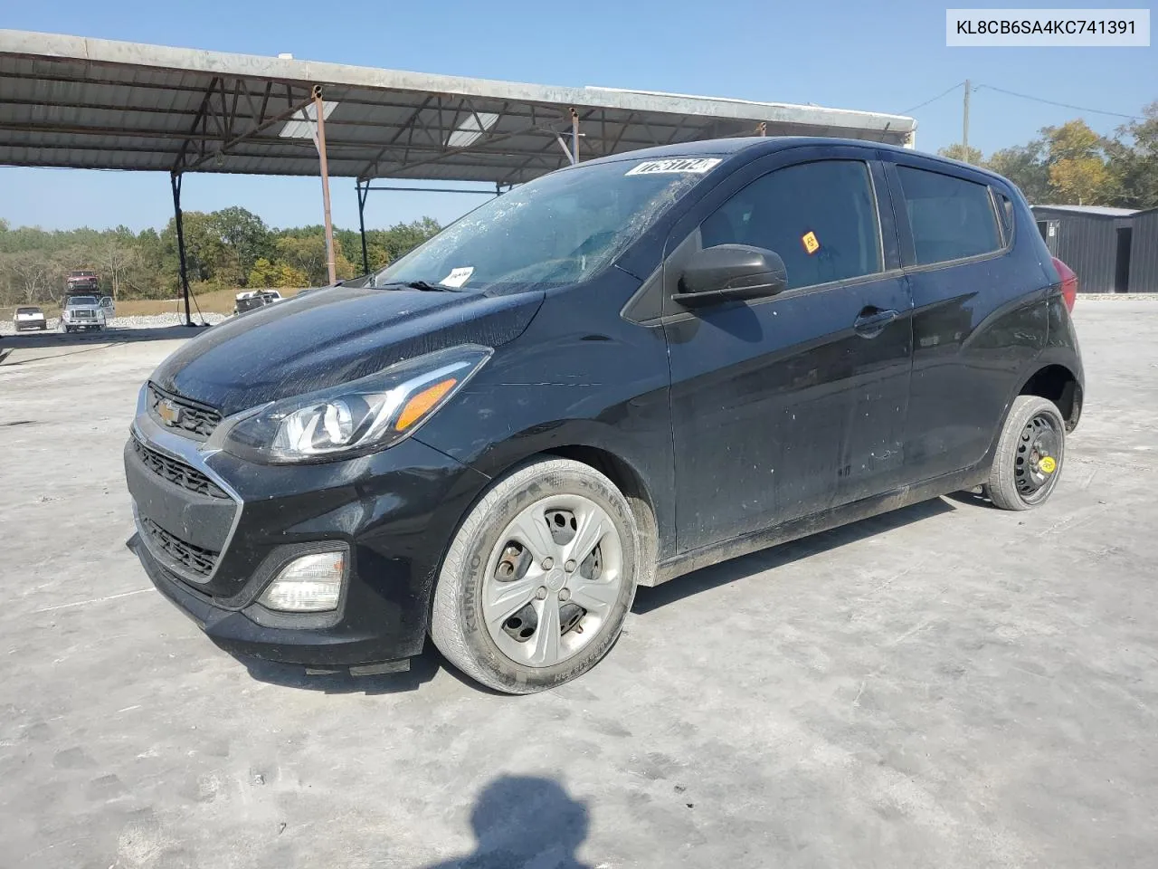 2019 Chevrolet Spark Ls VIN: KL8CB6SA4KC741391 Lot: 77561714