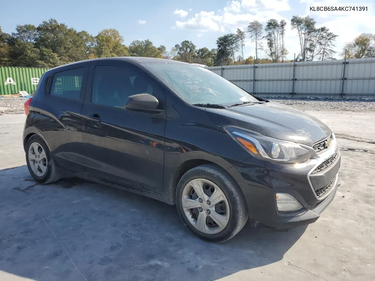 2019 Chevrolet Spark Ls VIN: KL8CB6SA4KC741391 Lot: 77561714