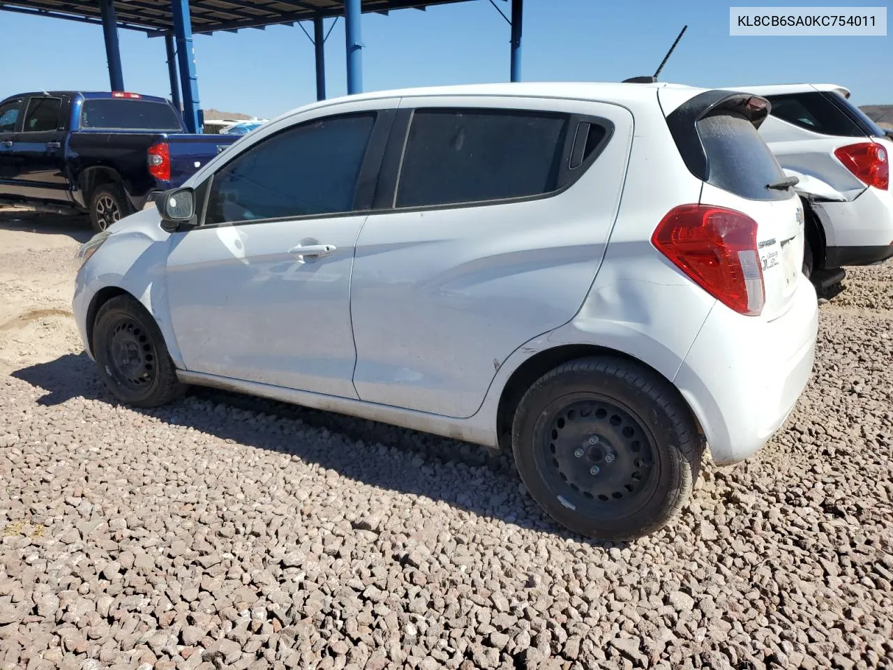 2019 Chevrolet Spark Ls VIN: KL8CB6SA0KC754011 Lot: 77635524