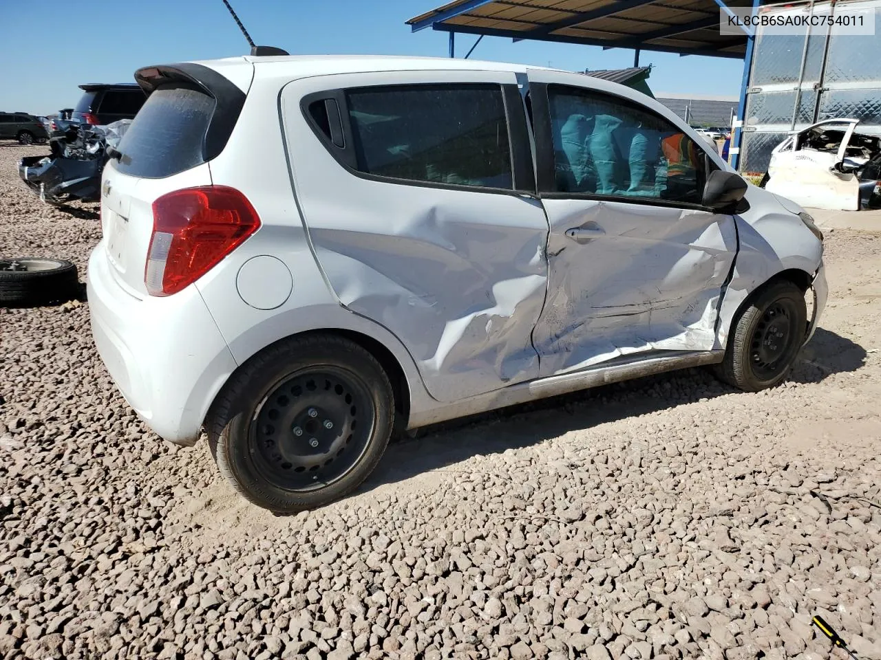 2019 Chevrolet Spark Ls VIN: KL8CB6SA0KC754011 Lot: 77635524