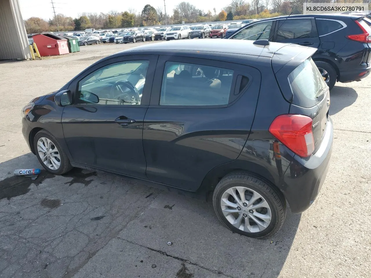 2019 Chevrolet Spark 1Lt VIN: KL8CD6SA3KC780791 Lot: 78454654