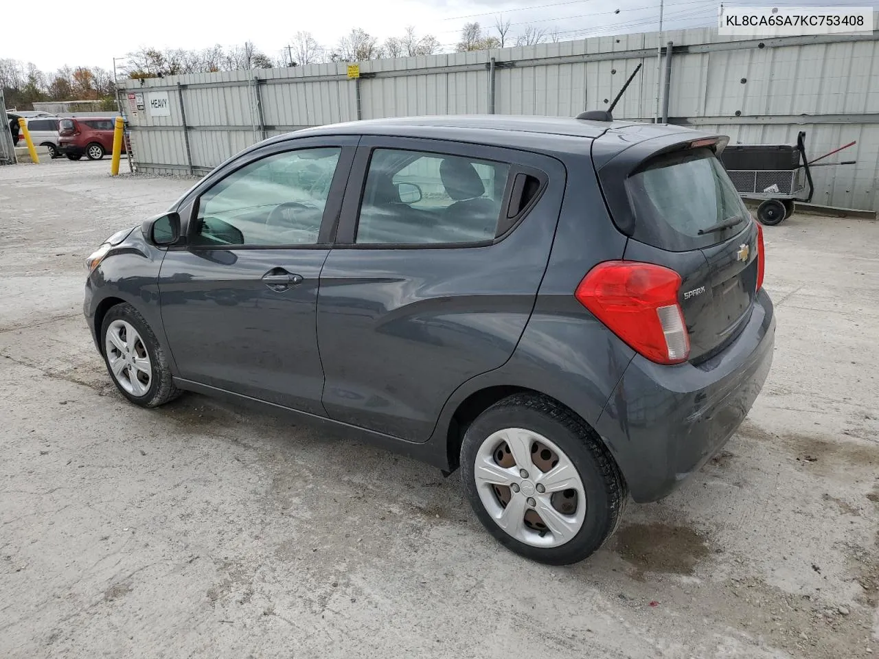 2019 Chevrolet Spark Ls VIN: KL8CA6SA7KC753408 Lot: 78666874